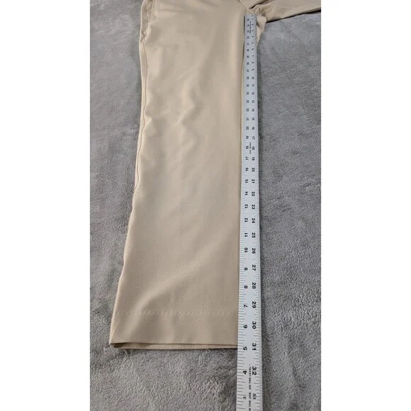 FootJoy FJ Pro Tour Golf Pants Mens 36x32 Tan Stretch Performance Chino - Picture 10 of 11